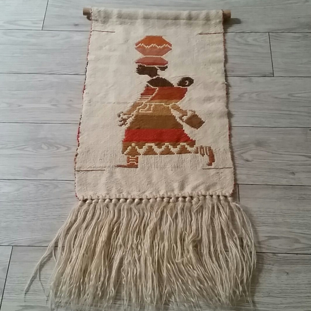 Woven Tapestry Native Hand Loomed
